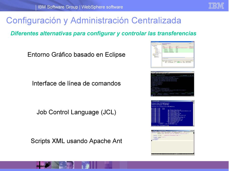 transferencias Entorno Gráfico basado en Eclipse Interface