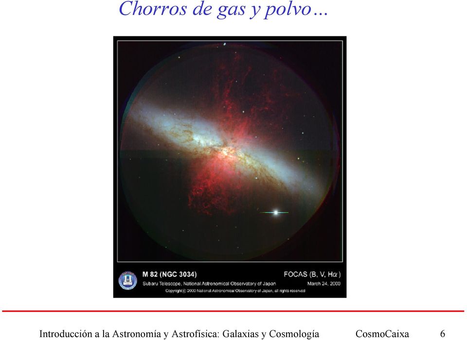 Astronomía y Astrofísica: