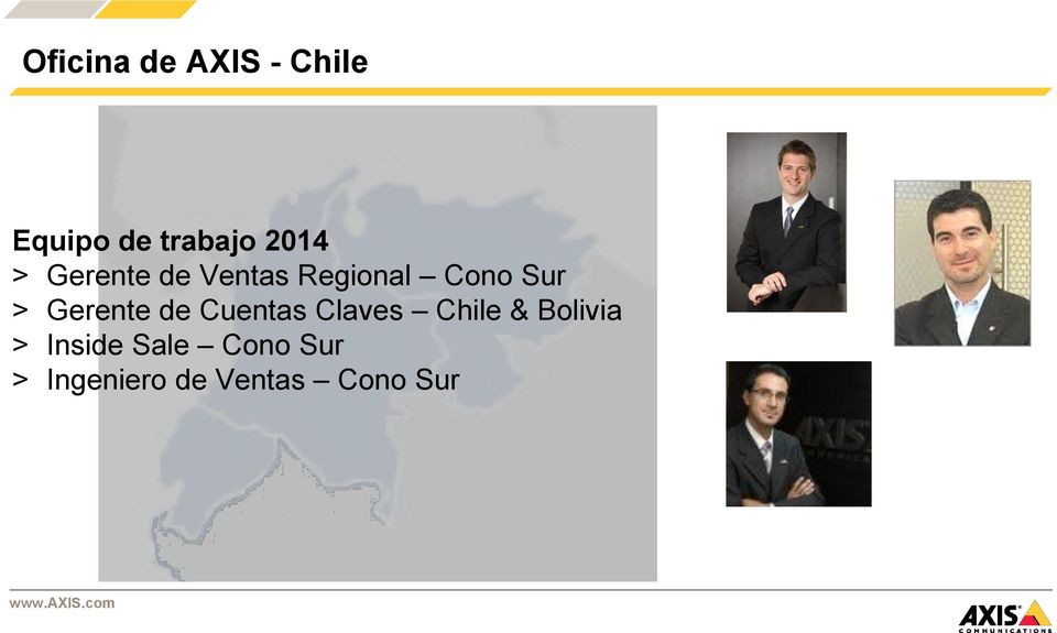 Gerente de Cuentas Claves Chile & Bolivia >