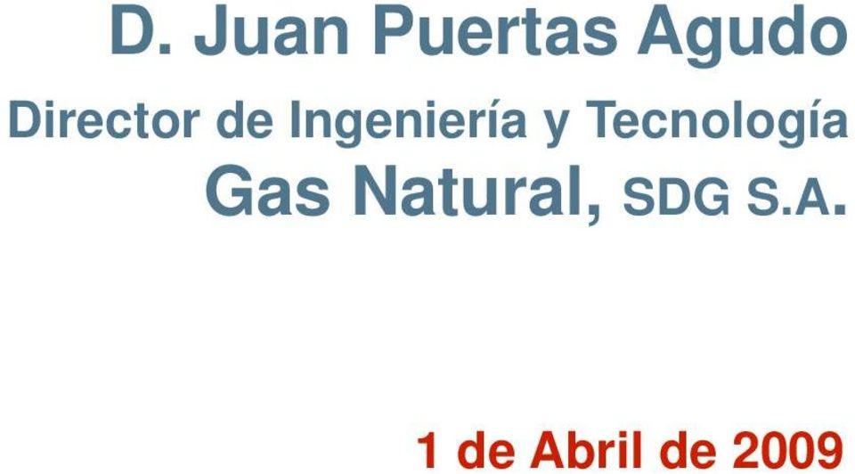 Tecnología Gas Natural,