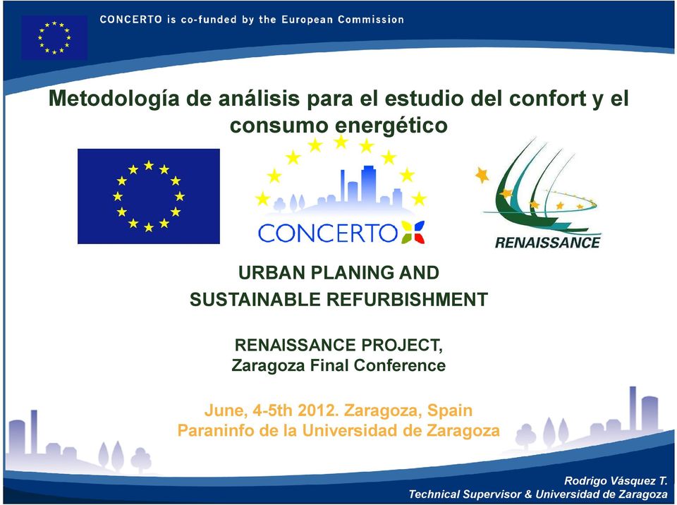 Final Conference June, 4-5th 2012.