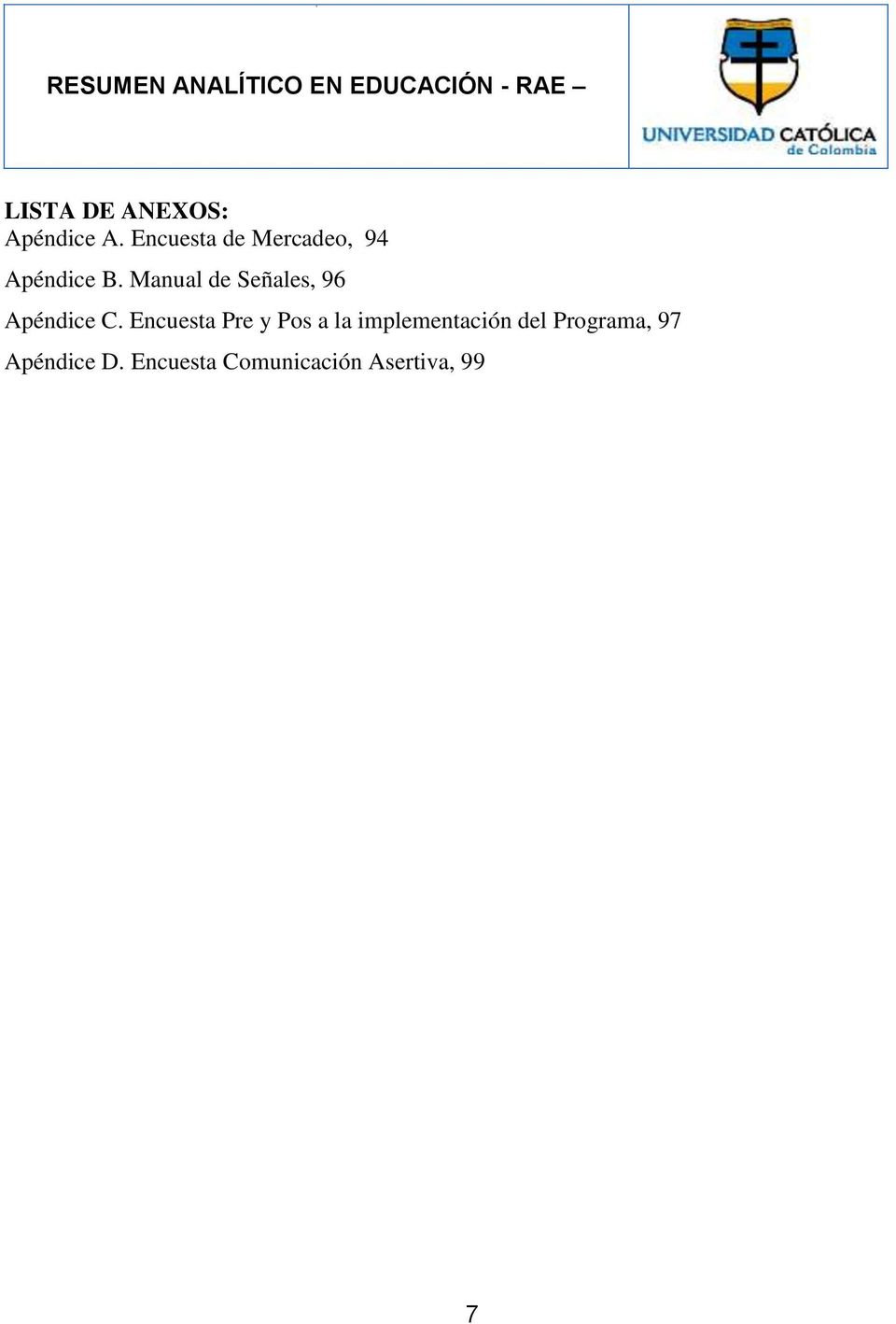 Manual de Señales, 96 Apéndice C.