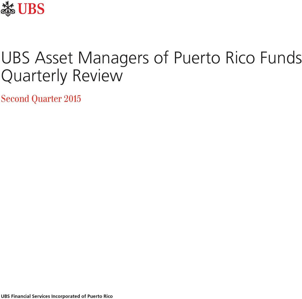 Second Quarter 2015 UBS