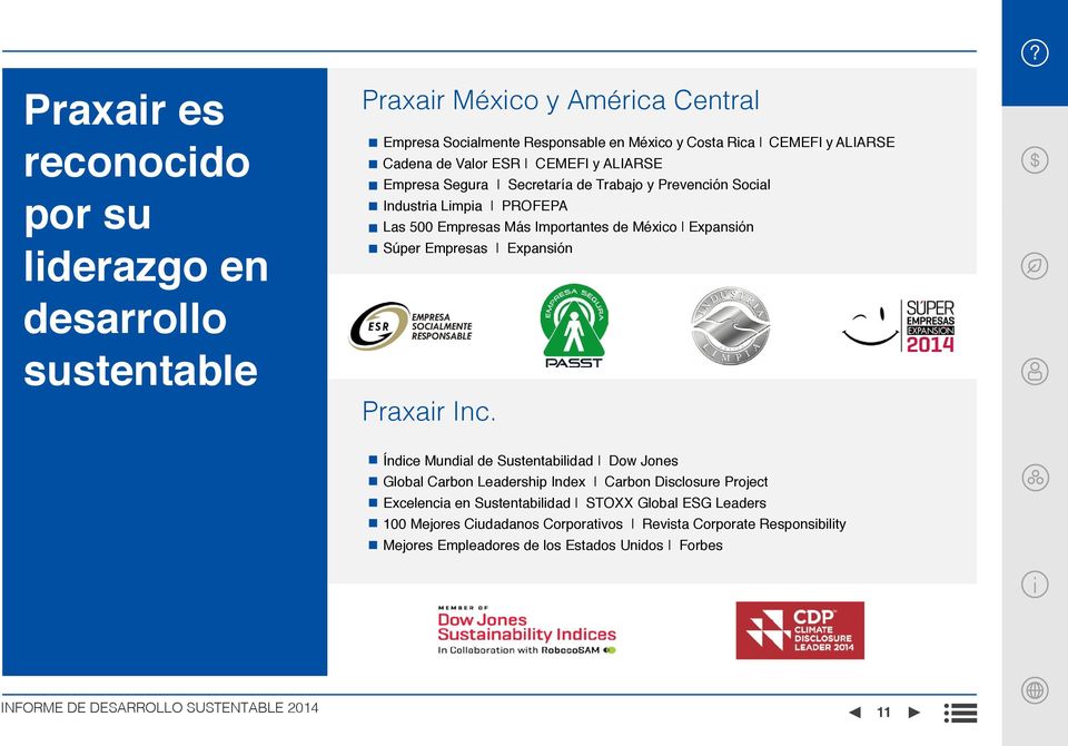 México Expansión Súper Empresas Expansión Praxair Inc.