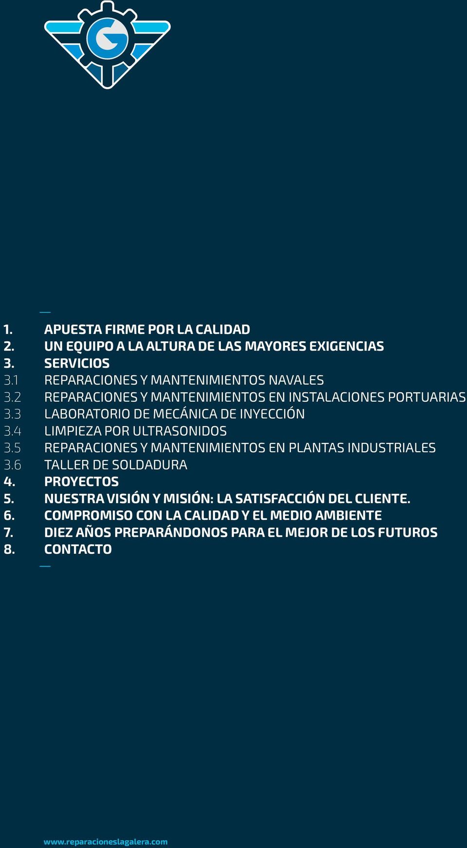 MANTENIMIENTOS EN INSTALACIONES PORTUARIAS LABORATORIO DE MECÁNICA DE INYECCIÓN LIMPIEZA POR ULTRASONIDOS REPARACIONES Y MANTENIMIENTOS EN