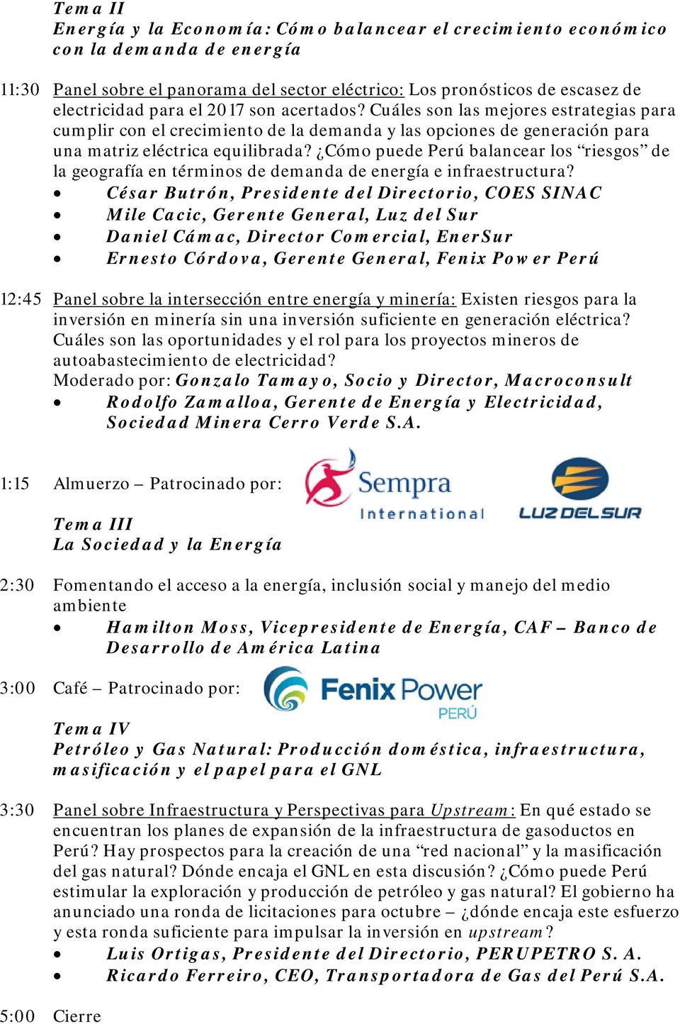 Cómo puede Perú balancear los riesgos de la geografía en términos de demanda de energía e infraestructura?