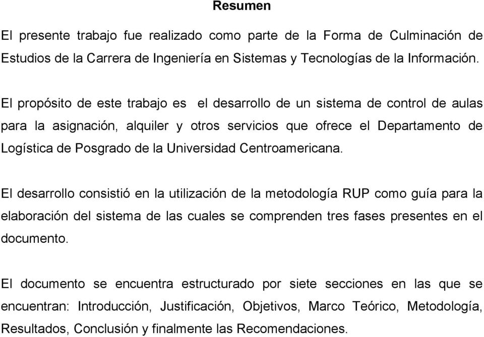 Universidad Centroamericana.