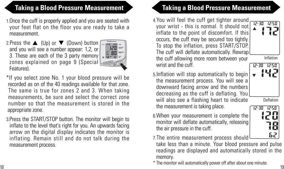 Press the (Up) or (Down) button TIME SYSTOLIC mmhg and you will see a number appear: 1,2, or DIASTOLIC mmhg PULSE 3. These are each of the 3 party memory MIN.