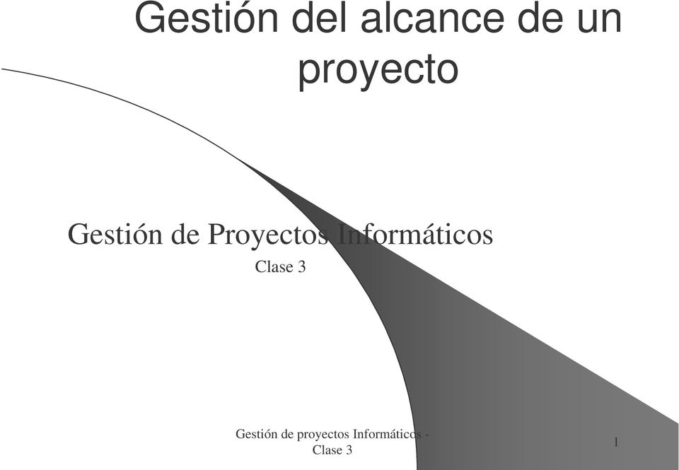 proyecto Gestión