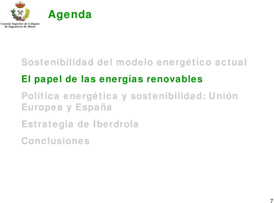 Política energética y sostenibilidad: Unión