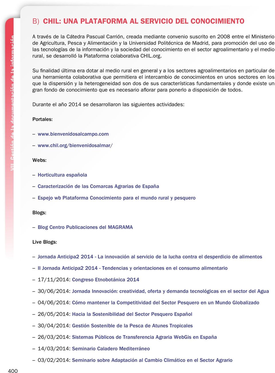 Plataforma colaborativa CHIL.org.