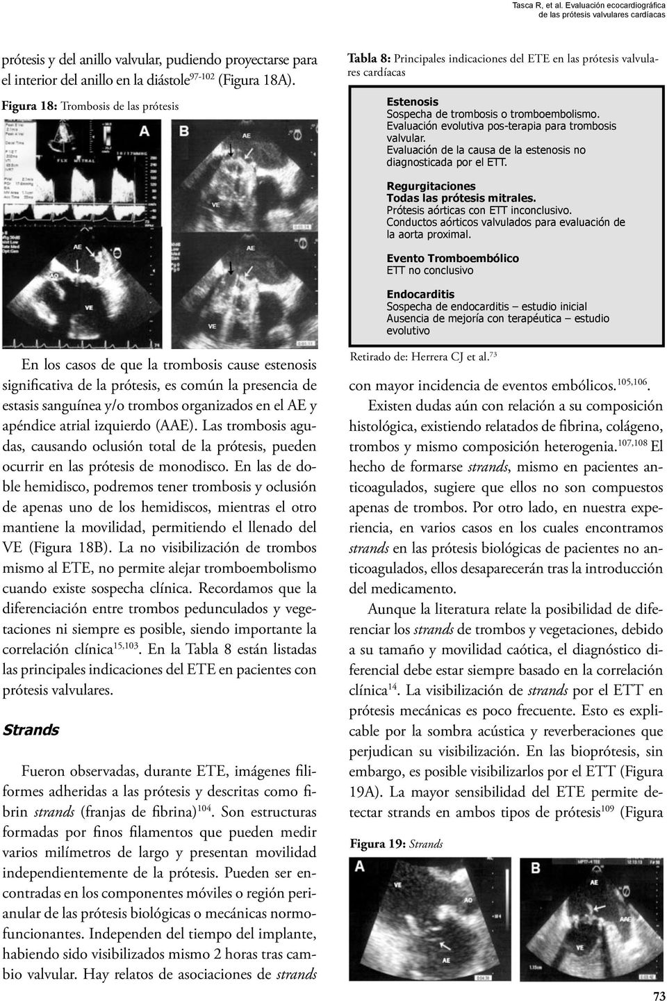 Evaluación evolutiva pos-terapia para trombosis valvular. Evaluación de la causa de la estenosis no diagnosticada por el ETT. Regurgitaciones Todas las prótesis mitrales.
