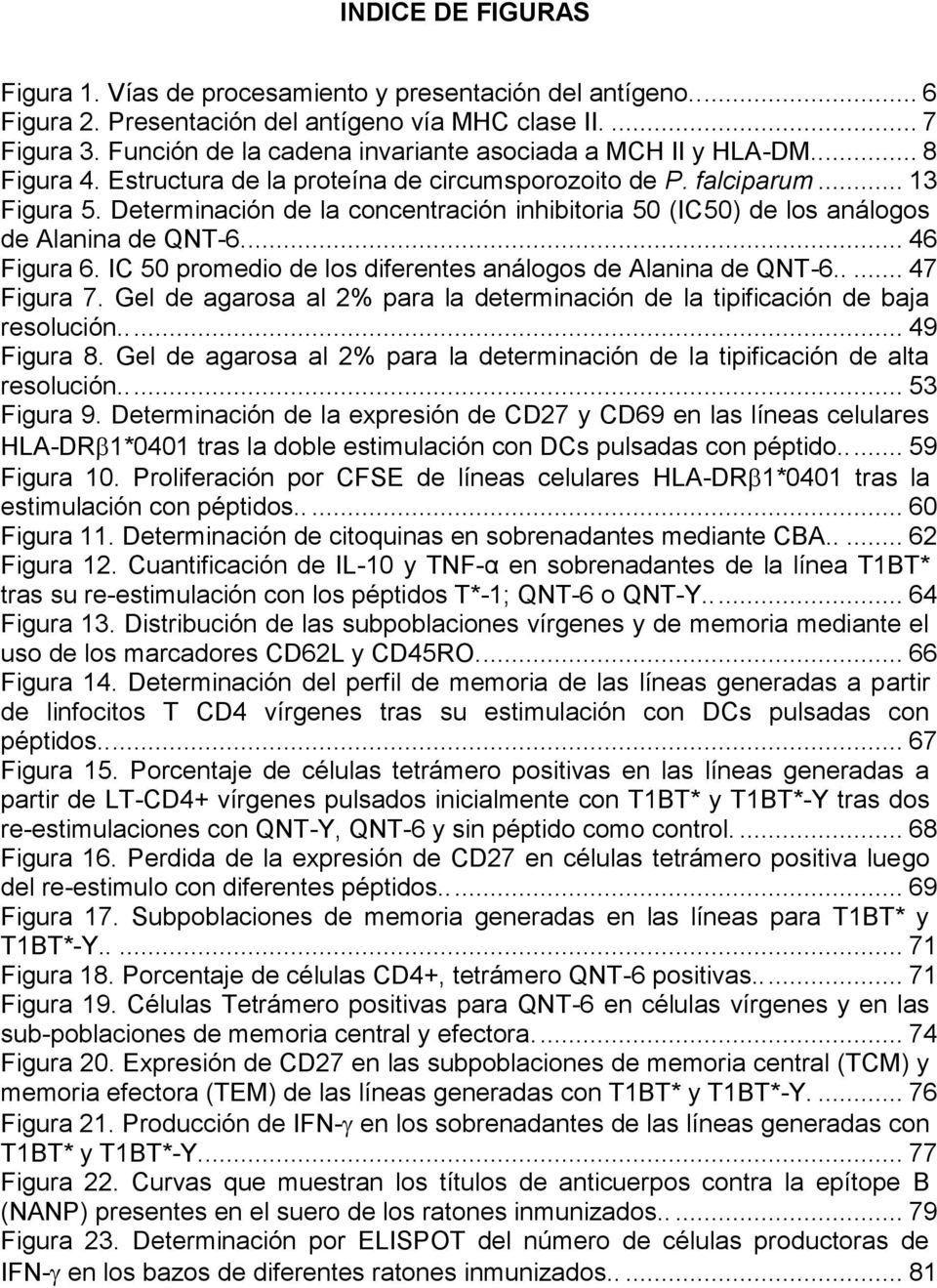Determinación de la concentración inhibitoria 50 (IC50) de los análogos de Alanina de QNT-6.... 46 Figura 6. IC 50 promedio de los diferentes análogos de Alanina de QNT-6..... 47 Figura 7.