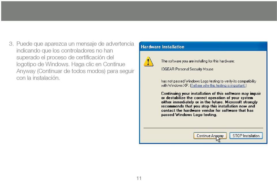 certificación del logotipo de Windows.