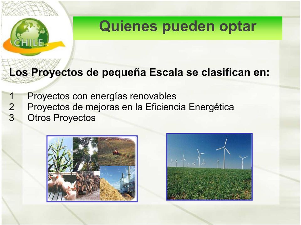 Proyectos con energías renovables 2
