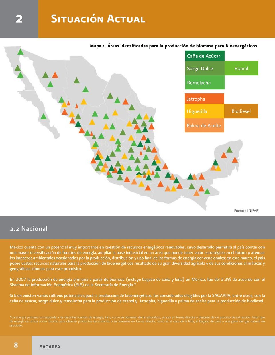 2 Nacional México cuenta con un potencial muy importante en cuestión de recursos energéticos renovables, cuyo desarrollo permitirá al país contar con una mayor diversificación de fuentes de energía,