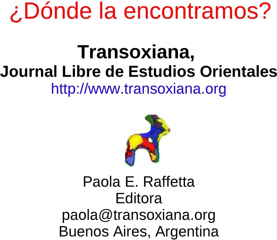 Orientales http://www.transoxiana.
