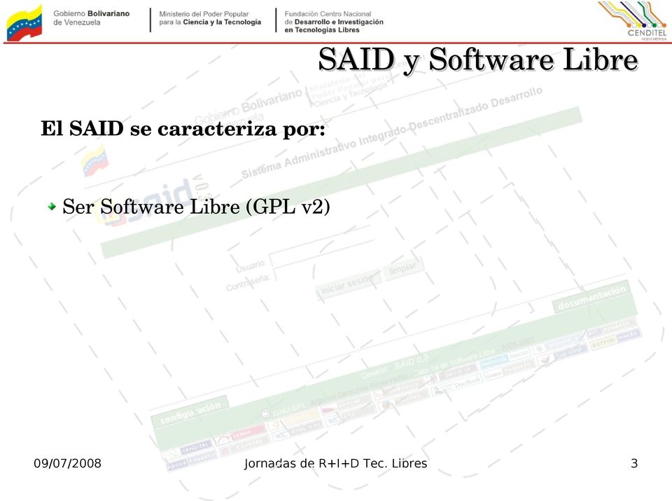 Software Libre (GPL v2)