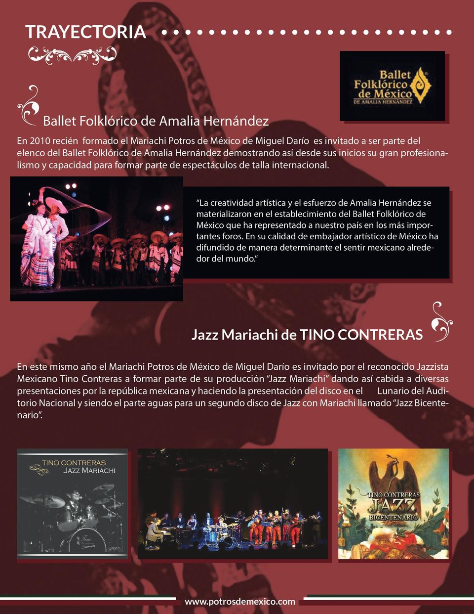 La creatividad artística y el esfuerzo de Amalia Hernández se materializaron en el establecimiento del Ballet Folklórico de México que ha representado a nuestro país en los más importantes foros.