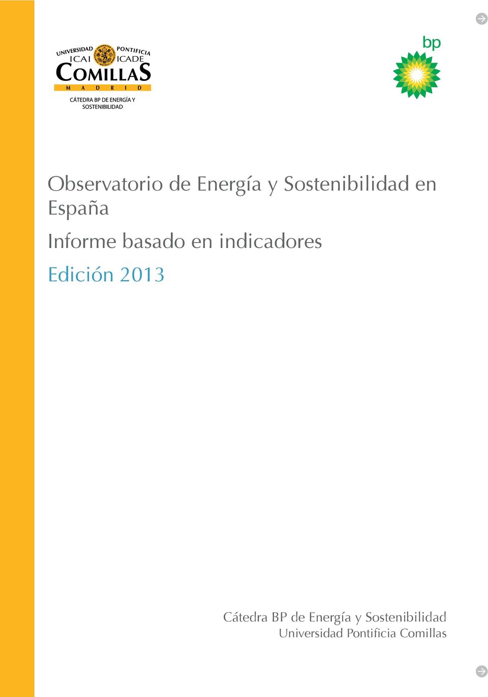 Edición 2013 Cátedra BP de Energía y