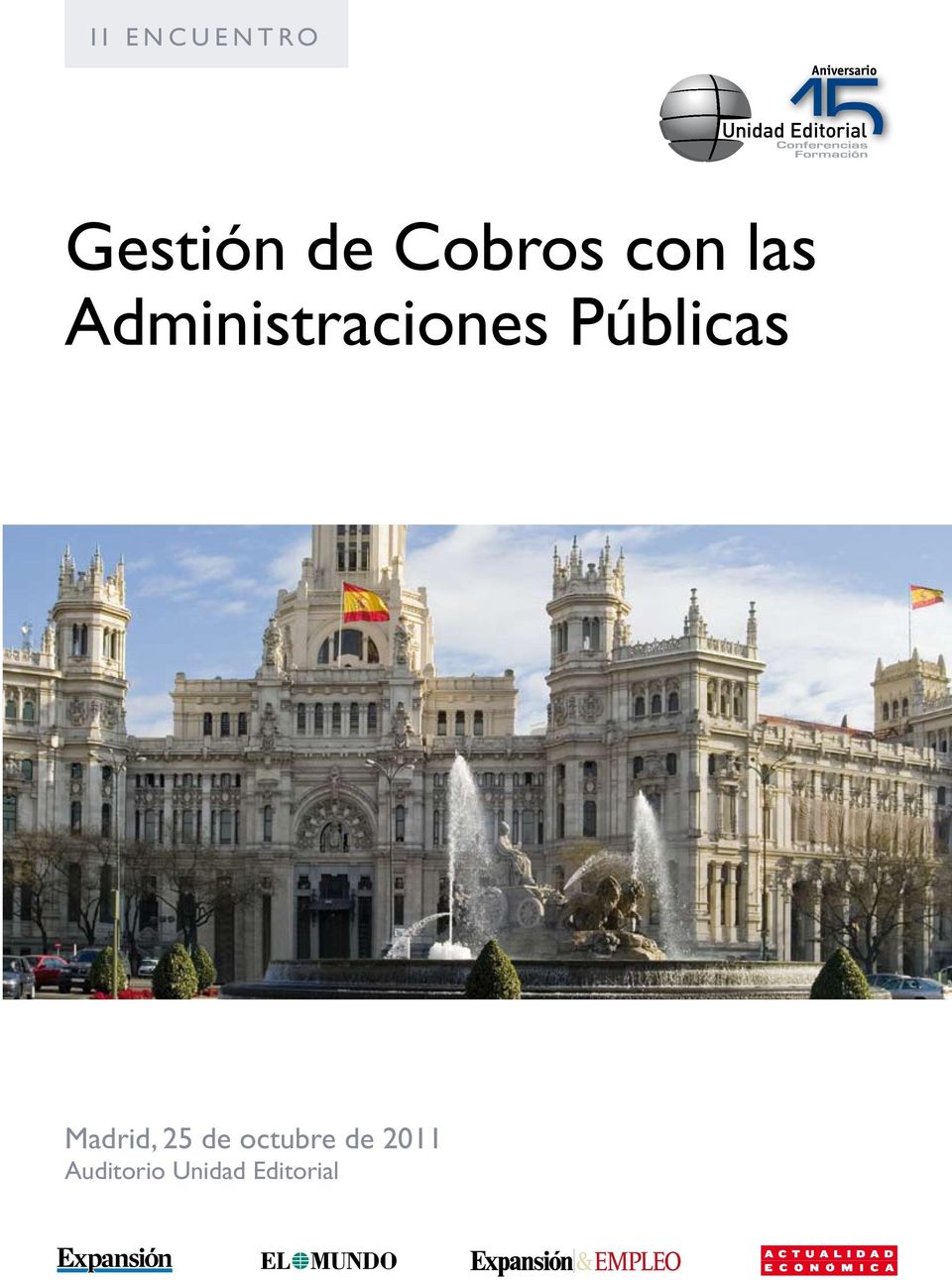 Públicas Madrid, 25 de octubre