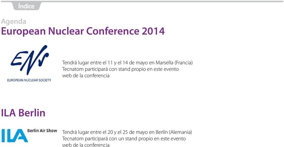 la conferencia ILA Berlin Tendrá lugar entre el 20 y el 25 de mayo en Berlín