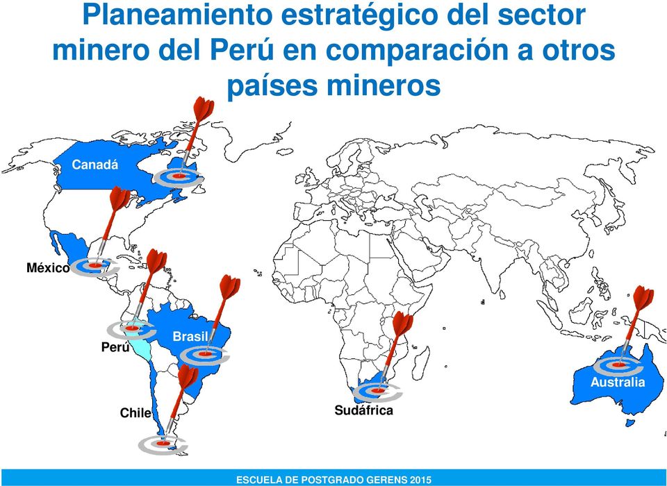 mineros Canadá México Perú Brasil Australia