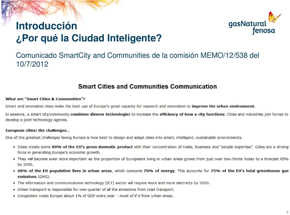 Comunicado SmartCity and