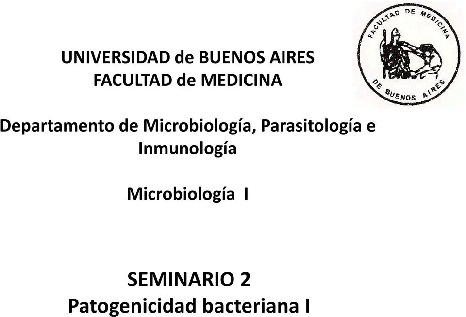 Parasitología e Inmunología