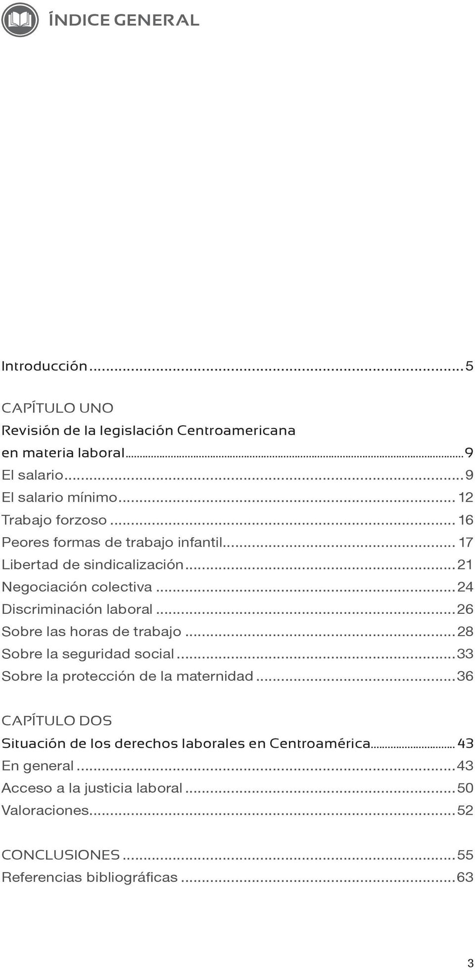 ..24 Discriminación laboral...26 Sobre las horas de trabajo...28 Sobre la seguridad social...33 Sobre la protección de la maternidad.