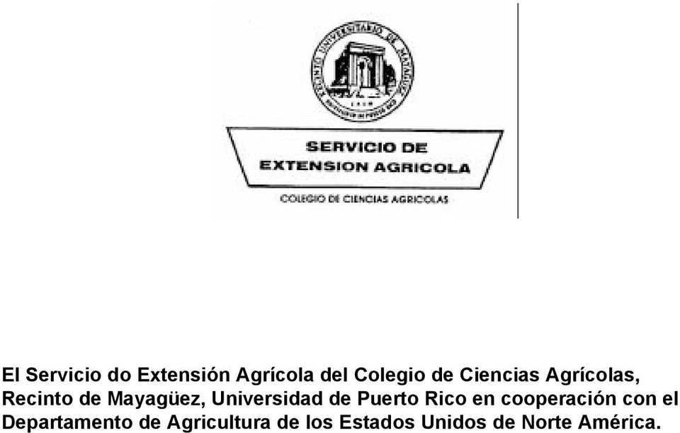 Universidad de Puerto Rico en cooperación con el