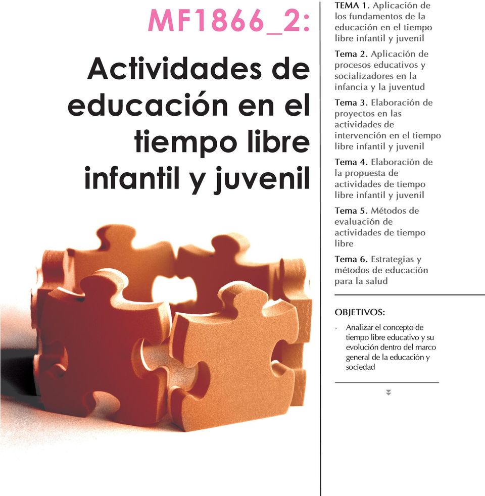 Elaboración de proyectos en las actividades de intervención en el tiempo libre infantil y juvenil Tema 4.
