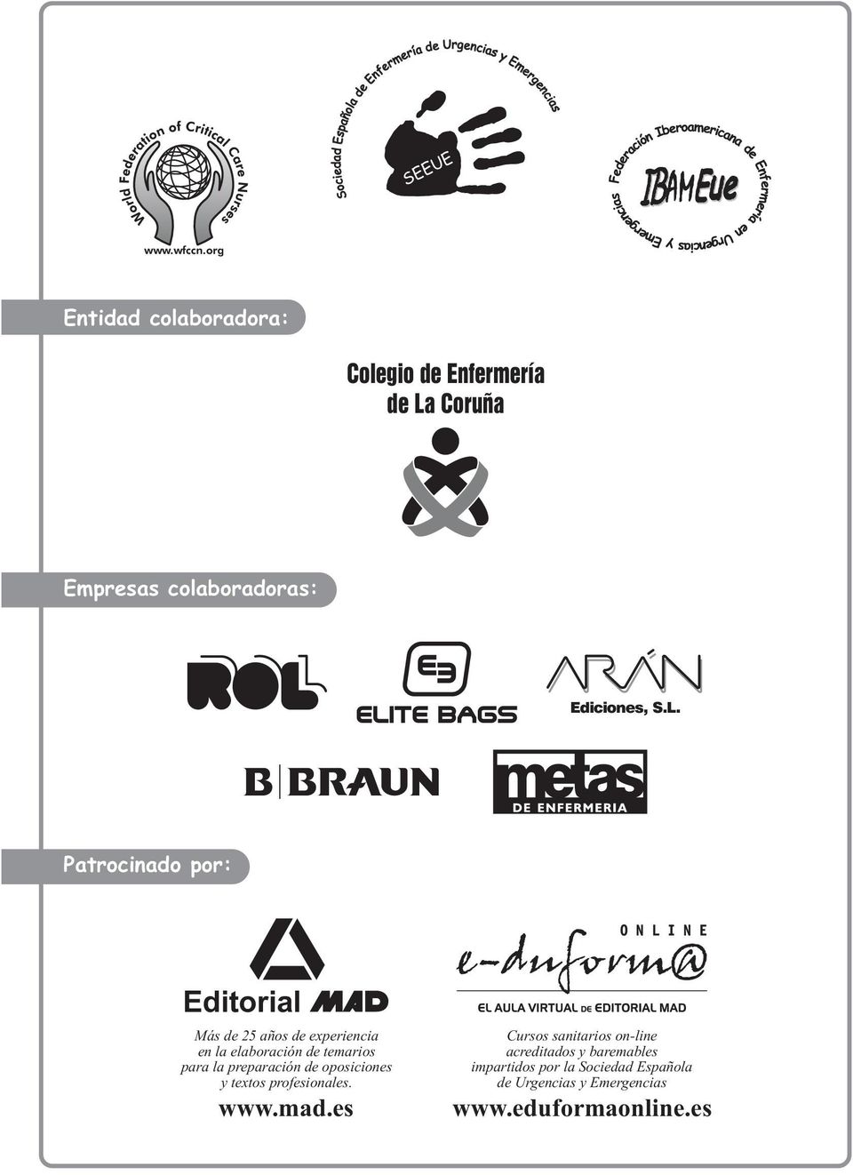 Coruña Empresas colaboradoras: Ediciones, S.L.