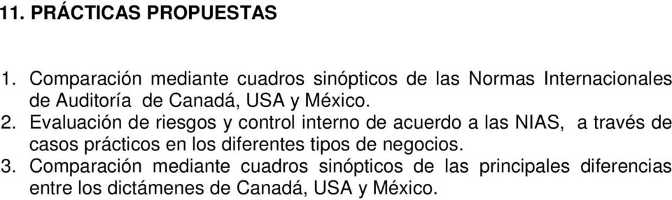 USA y México. 2.