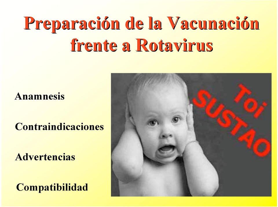 Rotavirus Anamnesis