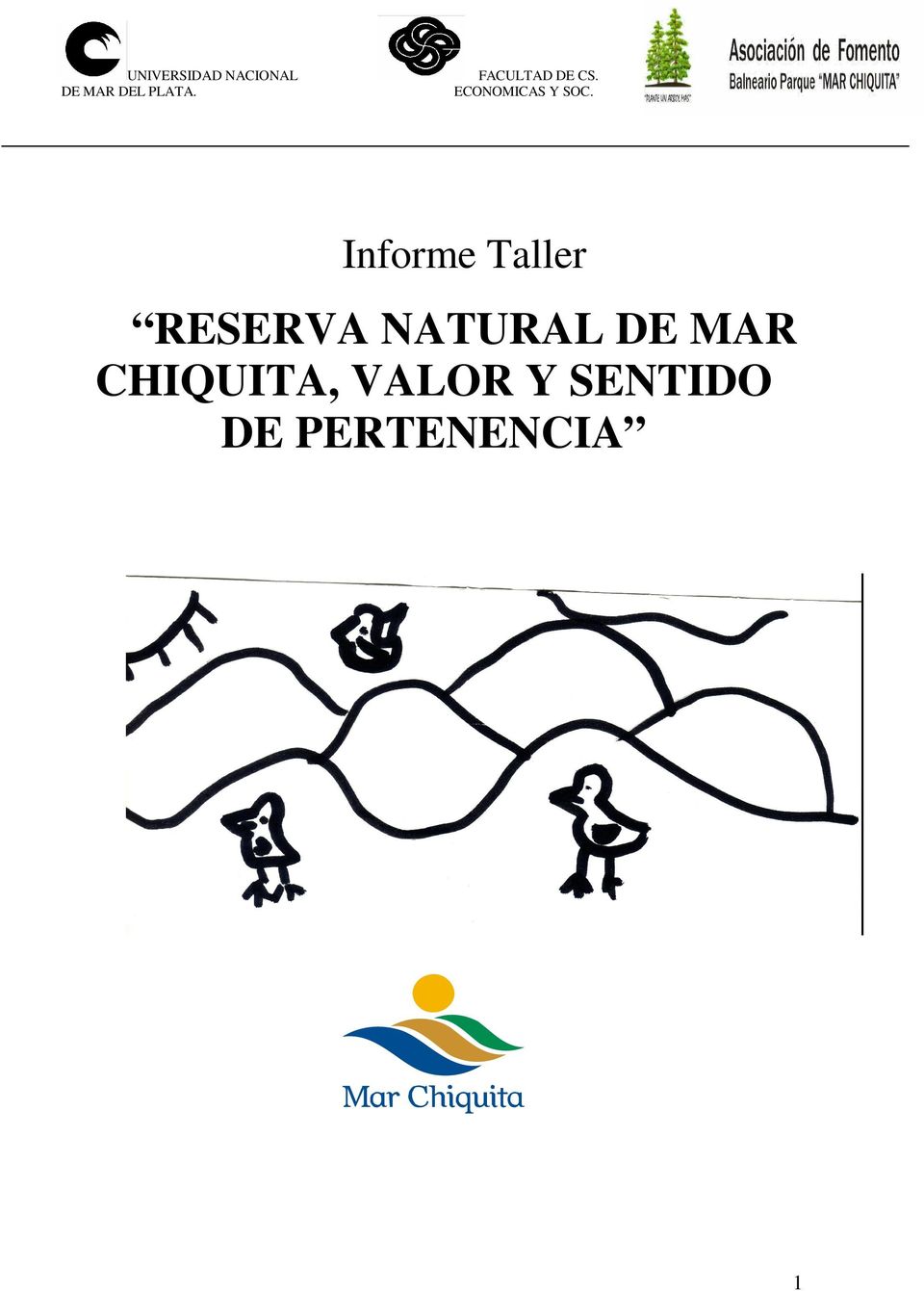 Informe Taller RESERVA NATURAL DE MAR