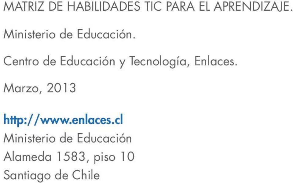 Centro de Educación y Tecnología, Enlaces.