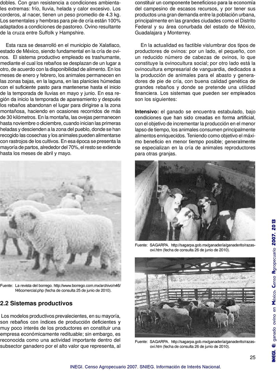Esta raza se desarrolló en el municipio de Xalatlaco, estado de México, siendo fundamental en la cría de ovinos.