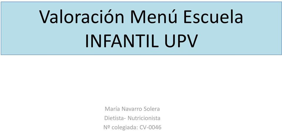 Navarro Solera Dietista-