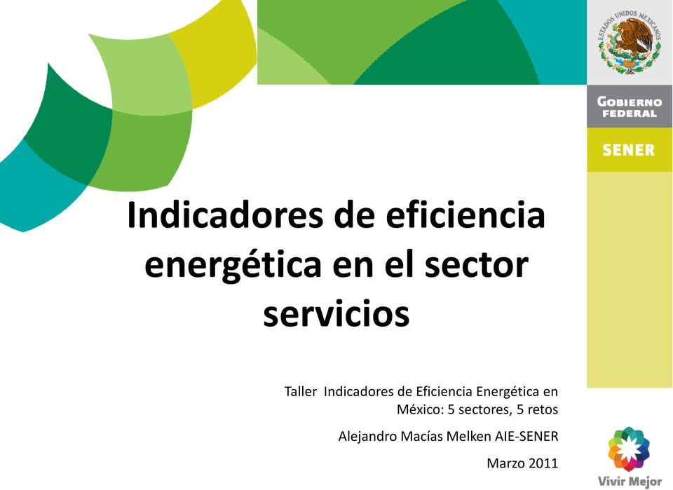 Eficiencia Energética en México: 5 sectores,