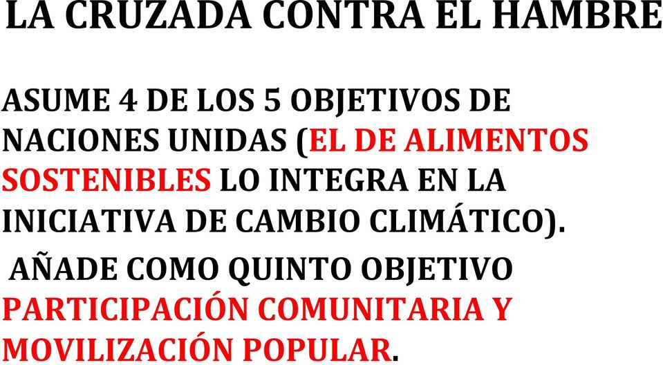 EN LA INICIATIVA DE CAMBIO CLIMÁTICO).