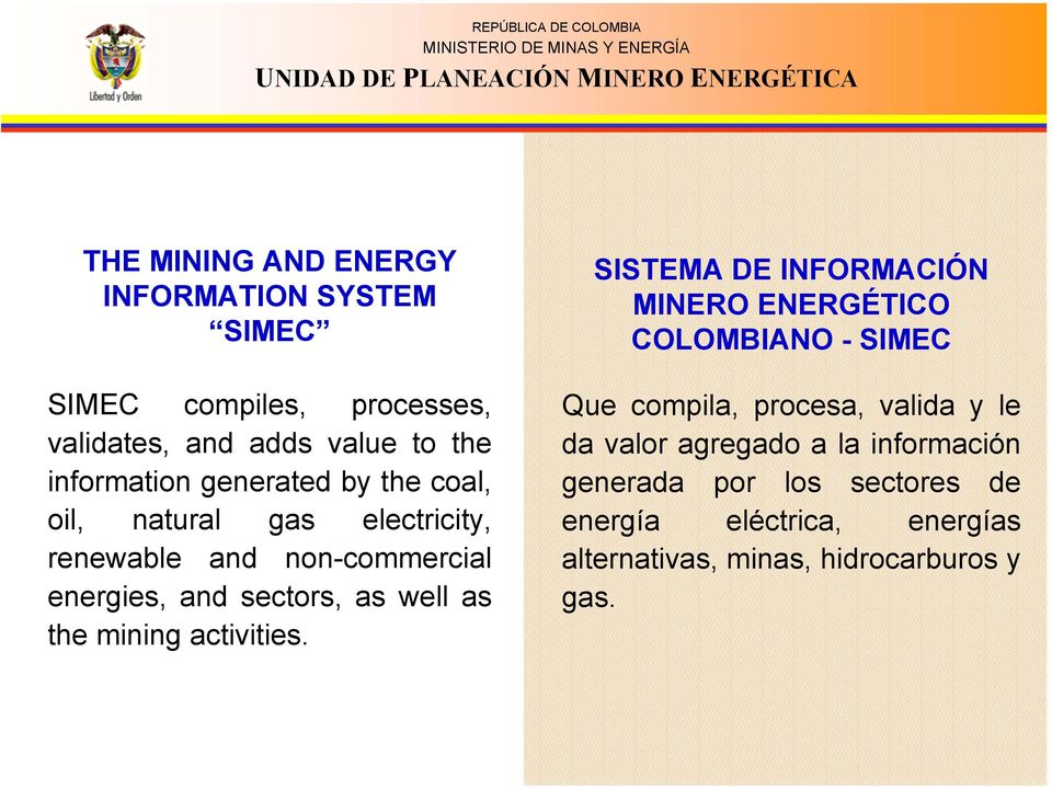 mining activities.