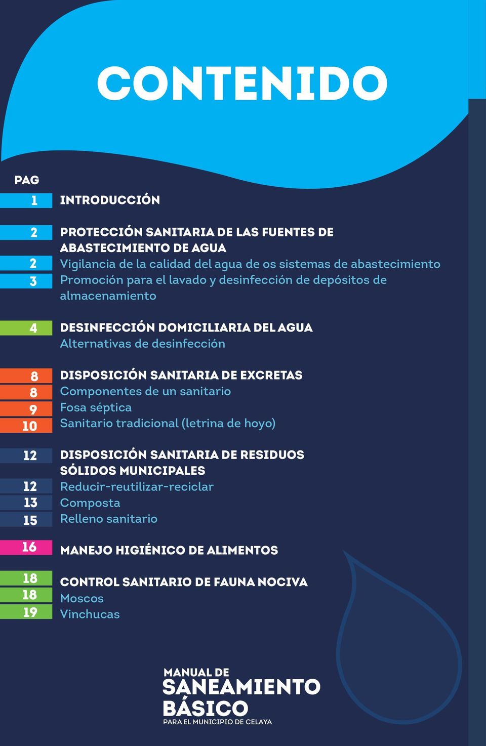 SANITARIA DE EXCRETAS Componentes de un sanitario Fosa séptica Sanitario tradicional (letrina de hoyo) DISPOSICIÓN SANITARIA DE RESIDUOS SÓLIDOS MUNICIPALES