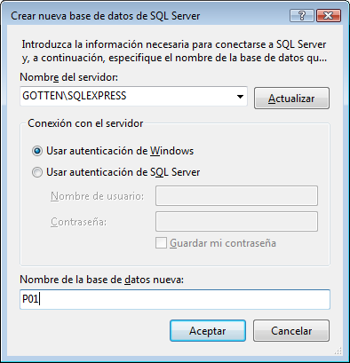 Microsoft Visual Studio 2010 Para crear una base de datos nueva en SQL-Server usando Microsoft Visual Studio 2010, debemos ir al explorador de servidores y con el botón derecho seleccionar Crear