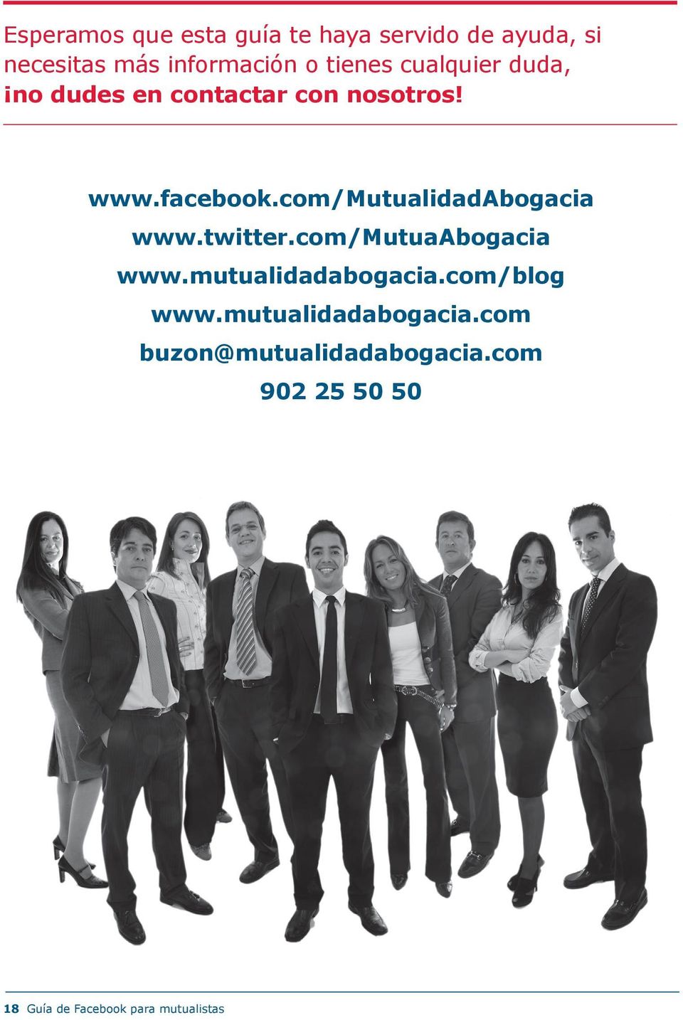 wwwfacebookcom/mutualidadabogacia wwwtwittercom/mutuaabogacia