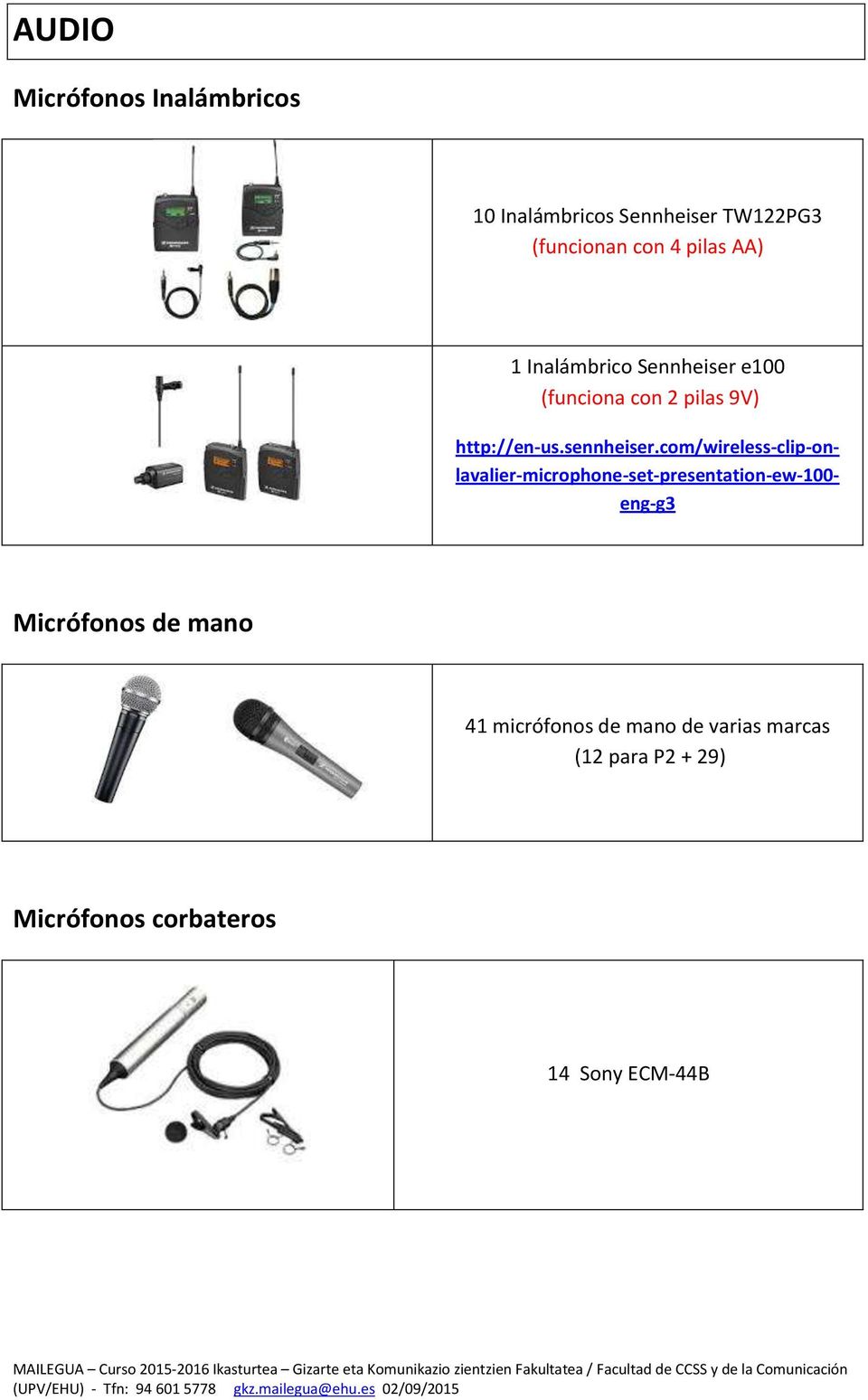 com/wireless-clip-on- lavalier-microphone-set-presentation-ew-100- eng-g3 Micrófonos de