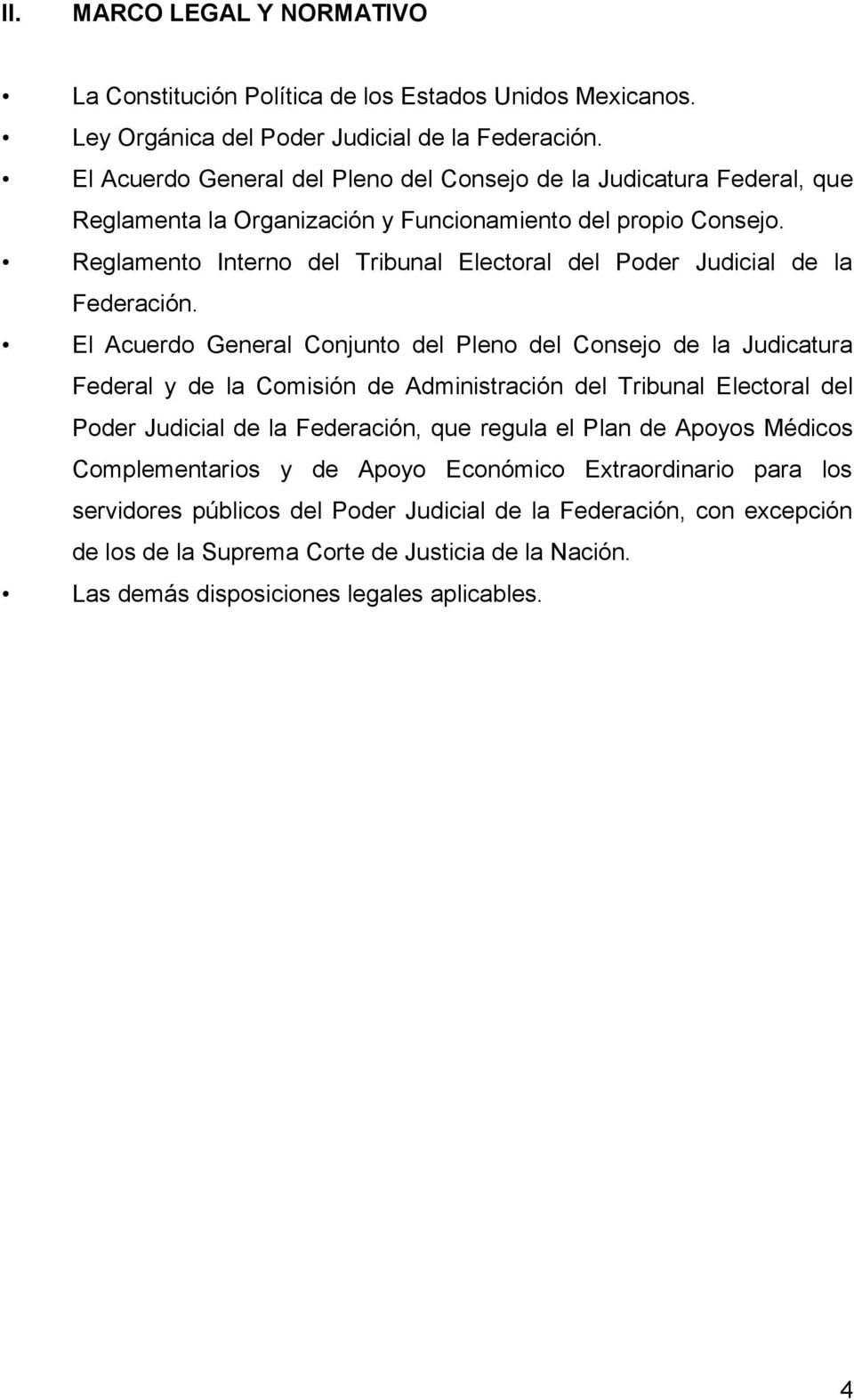Reglamento Interno del Tribunal Electoral del Poder Judicial de la Federación.