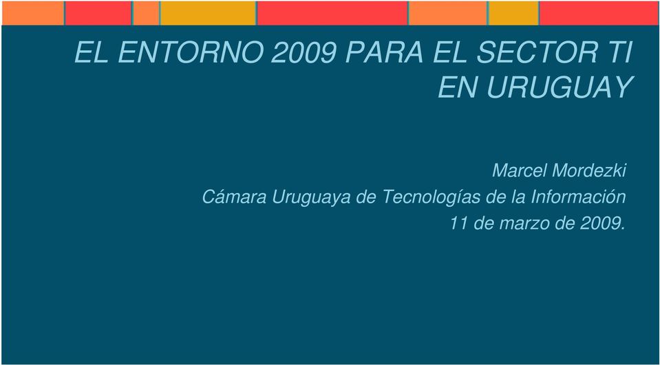 Cámara Uruguaya de Tecnologías