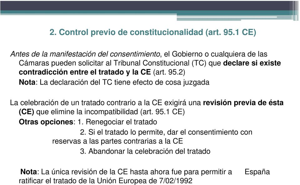 tratado y la CE (art. 95.