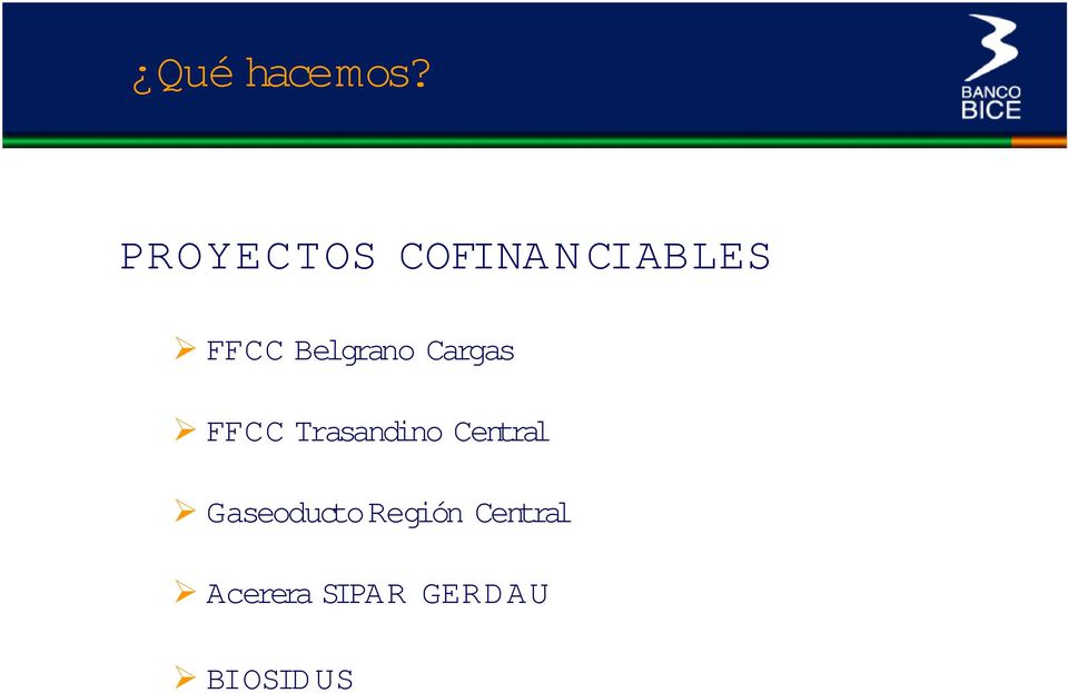 Belgrano Cargas FFCC Trasandino